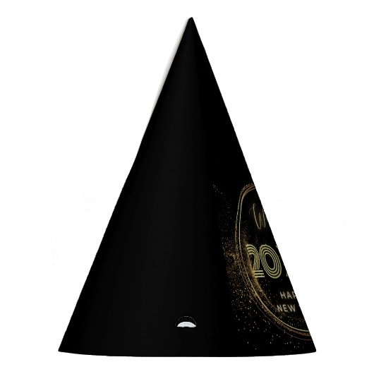 Gepersonaliseerd bewerkbaar Nieuwjaar Feesthoedjes (Links)