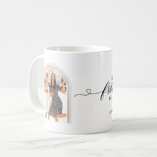 Gepersonaliseerd BFF Script Heart Beste vrienden v Koffiemok
