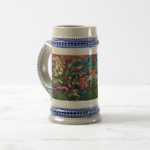 Gepersonaliseerd bier stein bierpul (Voorkant links)
