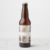 Gepersonaliseerd bierflesetiket | Opa Afbeeldingen Bier Etiket (Voorkant)