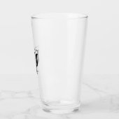 Gepersonaliseerd bierglas glas (Links)