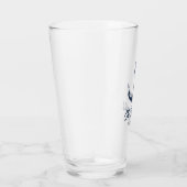 Gepersonaliseerd bierglazen - blauw boetanker glas (Rechts)