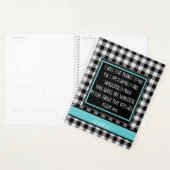 Gepersonaliseerd bijbelmonster buffel planner (Display)