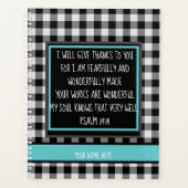 Gepersonaliseerd bijbelmonster buffel planner (Voorkant)