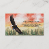 Gepersonaliseerd Bijbelse Verse kerk Visitekaartje (Voorkant)