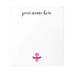 Gepersonaliseerd bijenNotitieblok Notitieblok