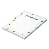 Gepersonaliseerd bijenNotitieblok Notitieblok (Linkerzijde)