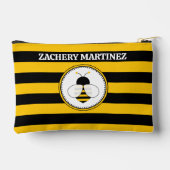 Gepersonaliseerd bijenpatroon etui (Achterkant)