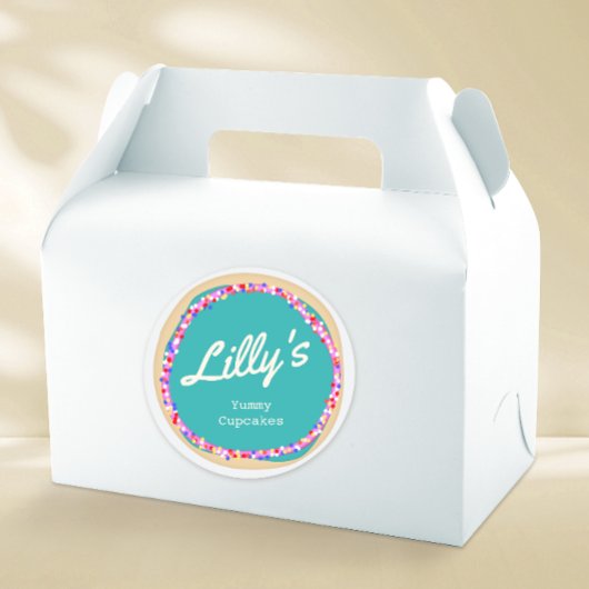 Gepersonaliseerd Bijgekookte gebakken brood Ronde Sticker