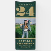 Gepersonaliseerd Binnen Openlucht Graduatie Partij Spandoek (Verticaal)