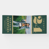 Gepersonaliseerd Binnen Openlucht Graduatie Partij Spandoek (Horizontaal)