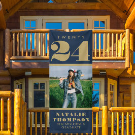 Gepersonaliseerd Binnen Openlucht Graduatie Partij Spandoek