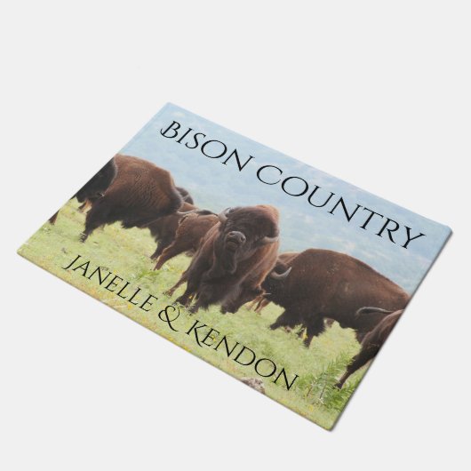 Gepersonaliseerd "bionland" deurmat (Schuin)