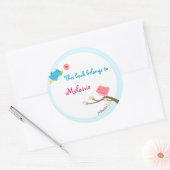 Gepersonaliseerd Birdie Stickers Boek (Envelop)