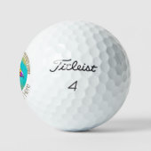 Gepersonaliseerd Birdie - Titleist Pro V1 Golf Bal (Logo)