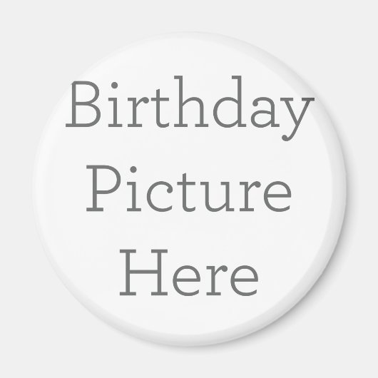 Standaard, 5,7 cm Cirkel Magneet (Voorkant)