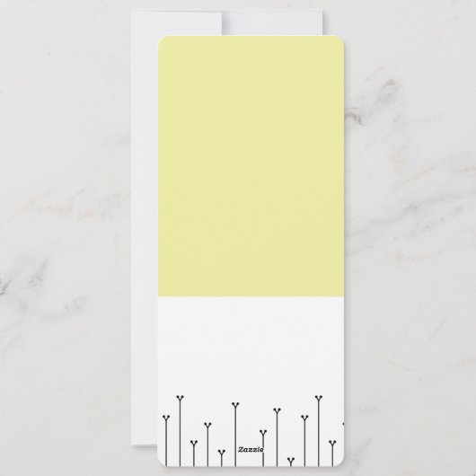 Gepersonaliseerd Bladwijzer van de leerkracht Feestdagenkaart (Achterkant)