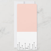 Gepersonaliseerd Bladwijzer van de leerkracht Feestdagenkaart (Achterkant)