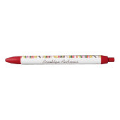 Gepersonaliseerd | Bladwijzer Zwarte Inkt Pen (Voorkant)