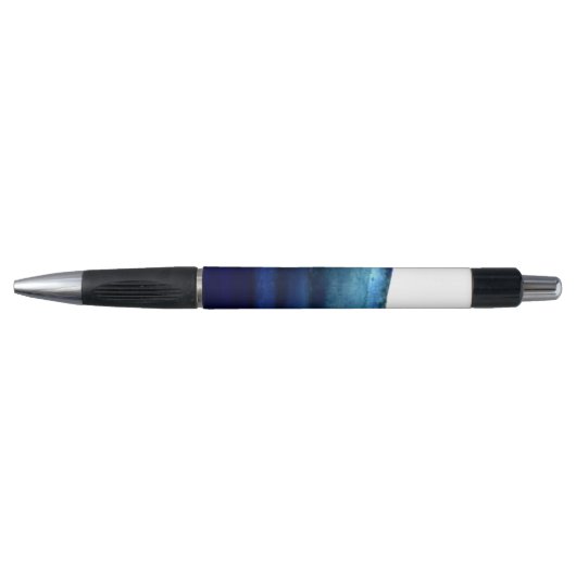 Gepersonaliseerd | Blauw Agate Pen (Voorkant)