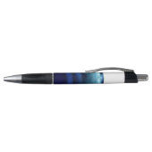 Gepersonaliseerd | Blauw Agate Pen (Bovenkant)