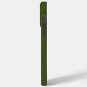 Gepersonaliseerd BLIJF KALM EN Uw Tekst Case-Mate iPhone Case (Achterkant / Links)