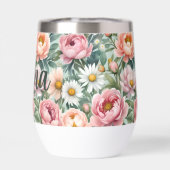 Gepersonaliseerd bloemen behang patroon (Achterkant)