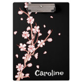 Gepersonaliseerd bloemenklembord klembord (Voorkant)