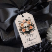 Gepersonaliseerd  bloemschedel cadeaulabel