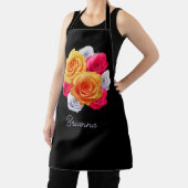 Gepersonaliseerd Blooming Rozen Motif Schort (Insitu)