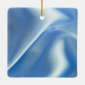 Gepersonaliseerd Blue Heavenly Angel Ornament (Achterkant)