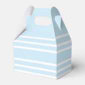 Gepersonaliseerd Blue Sailboat Baby shower Bedankdoosjes (Achterkant)