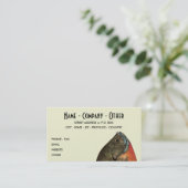 Gepersonaliseerd Bluegill Visitekaartje (Staand voorkant)