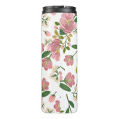 Gepersonaliseerd | Blush Bouquet Thermosbeker (Achterkant)
