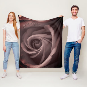 Gepersonaliseerd  Blush Roos Fleece Deken