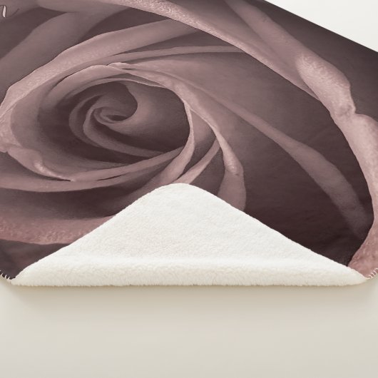 Gepersonaliseerd Blush Roos Sherpa Deken (3/4)