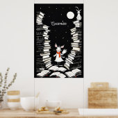 Gepersonaliseerd boek Bunny Poster (Keuken)