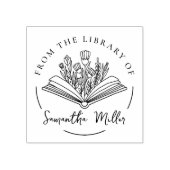 Gepersonaliseerd boek uit de bibliotheek van | Boe Rubberstempel (Afrduk)