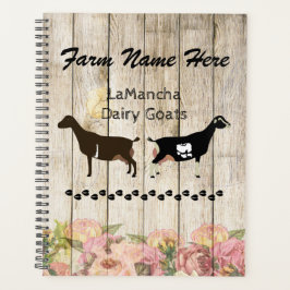Gepersonaliseerd Boerderij van LaMancha Dairy Goat Planner