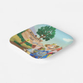 Gepersonaliseerd Boerderij van MacDonald's Papieren Bordje (Gebogen)