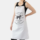 Gepersonaliseerd Boerderij voor zakelijk rundvlees Schort (Insitu)