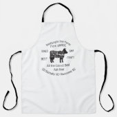 Gepersonaliseerd Boerderij voor zakelijk rundvlees Schort (Voorkant)