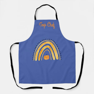 Gepersonaliseerd Boho Autumn-Rainbow Schort