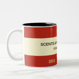 Gepersonaliseerd Boo Beer Book Hoesje - Cranberry  Tweekleurige Koffiemok