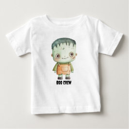 Gepersonaliseerd "Boo Crew" T-shirt met Frankenste