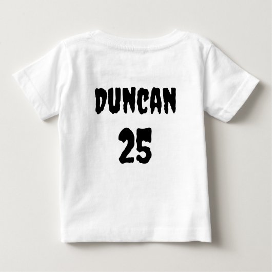 Gepersonaliseerd "Boo Crew" T-shirt met Frankenste (Achterkant)