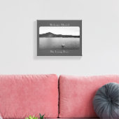 Gepersonaliseerd  bootdecor grijs ponton canvas afdruk (Insitu (Woonkamer))