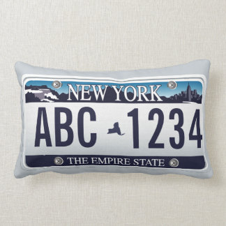 Gepersonaliseerd Bord oude New York Vehicle Licens Kussen