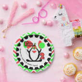 Gepersonaliseerd Bord pinguïn 2e verjaardag (Feest)