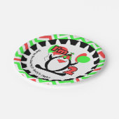 Gepersonaliseerd Bord pinguïn 2e verjaardag (Gekanteld)